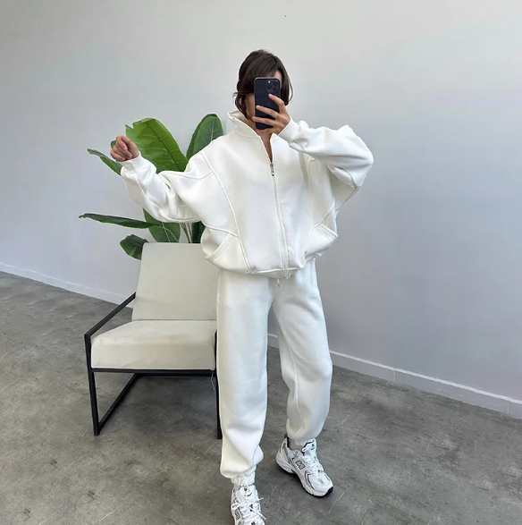 Kyliana | Cozy Jogging Set Sweatshirt and Joggers