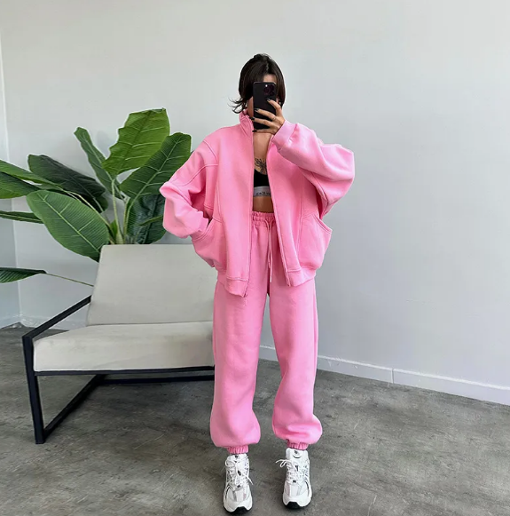 Kyliana | Cozy Jogging Set Sweatshirt and Joggers