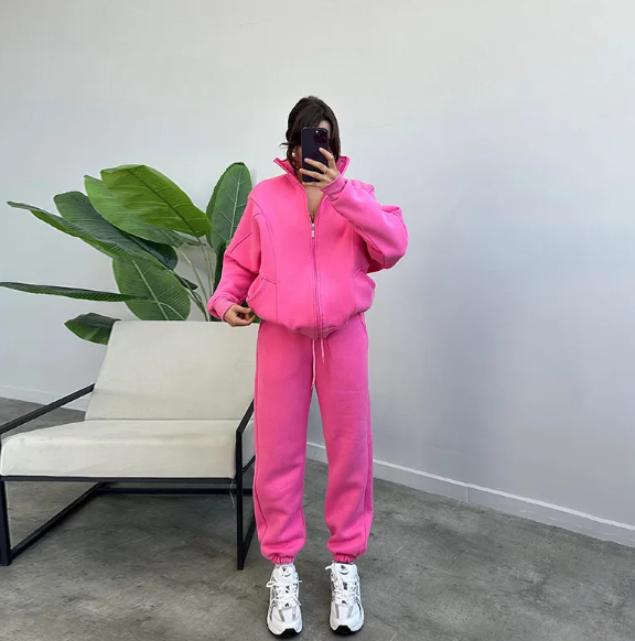 Kyliana | Cozy Jogging Set Sweatshirt and Joggers