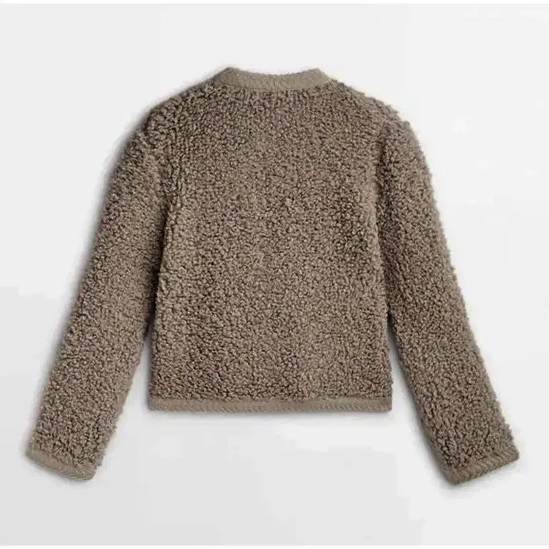 Mara | Women Teddy Button Cardigan