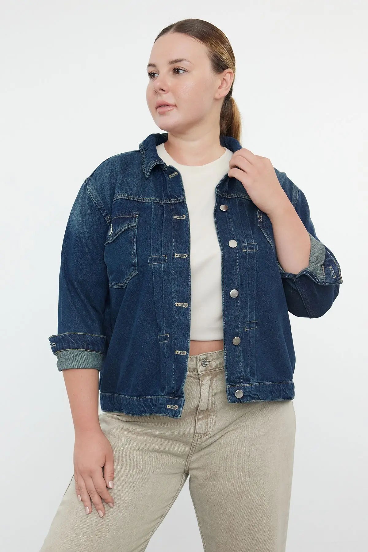 Nova | Elegant Denim Shirt - Motheero