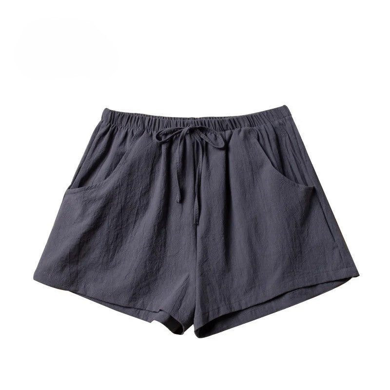 Maris | Relaxed Linen with Tie Waist Shorts