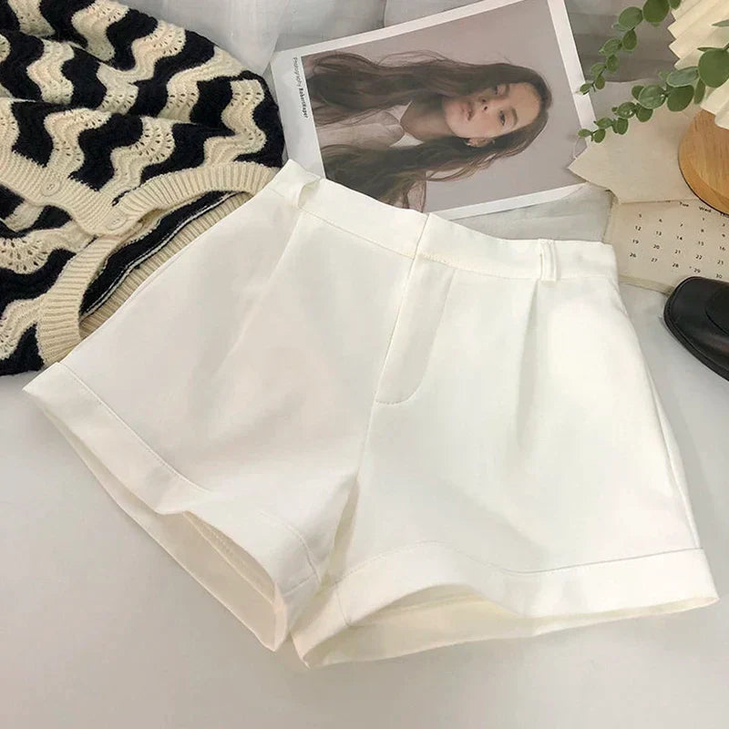 Elena | Elegant High‑Waist Shorts