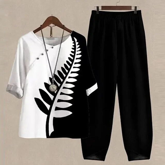 Venice | Contemporary Top & Pants Set