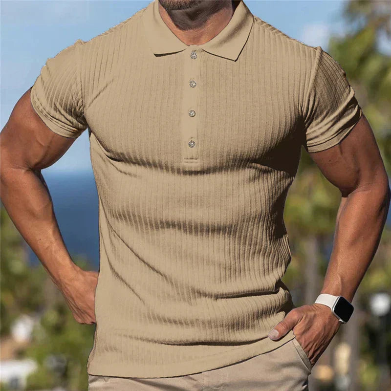Miguel | Slim Fit Breathable Polo