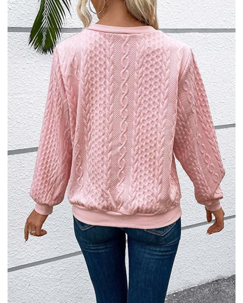 Naya | Half Zip Casual Sweatshirt