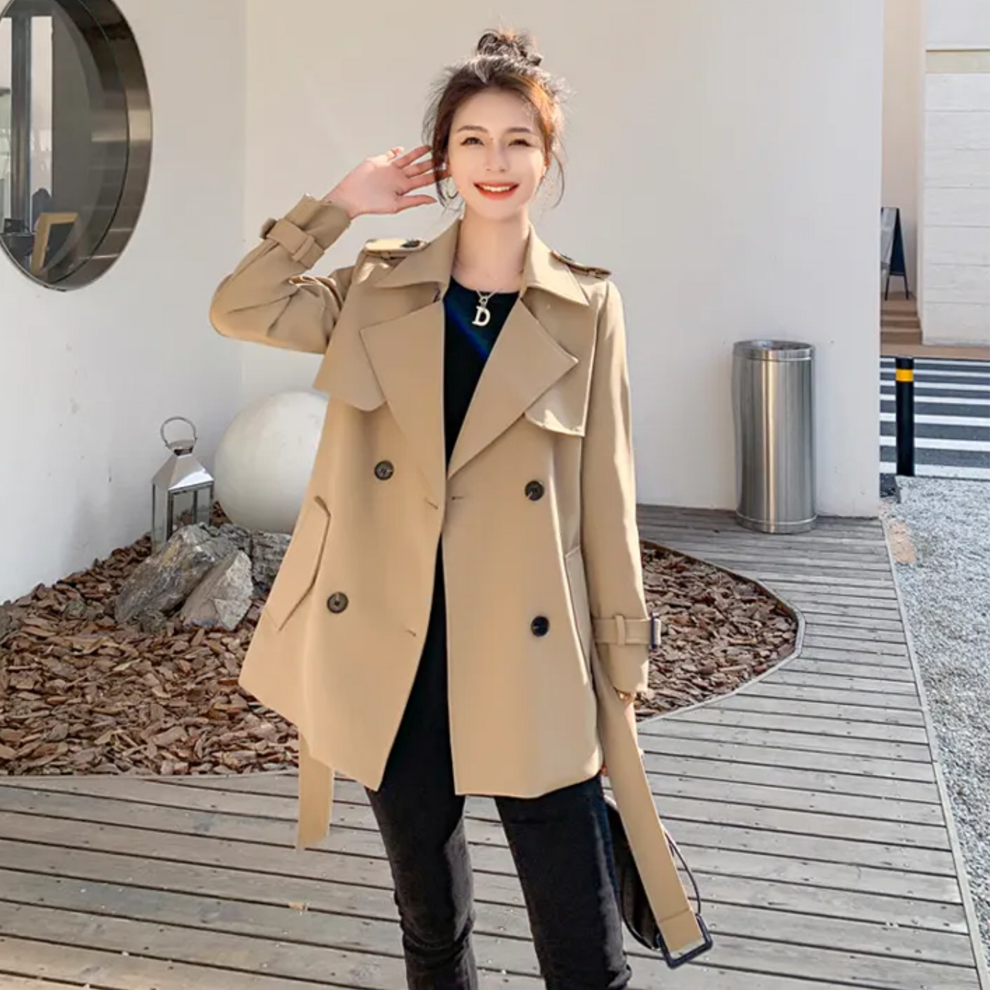 Vera | Women Elegant Trench Coat