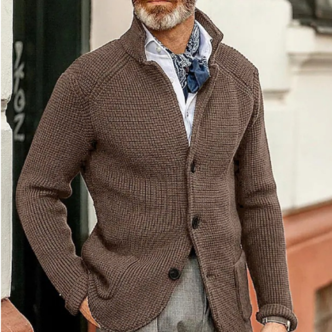 Lancelot | Elegant Warm Knit Cardigan