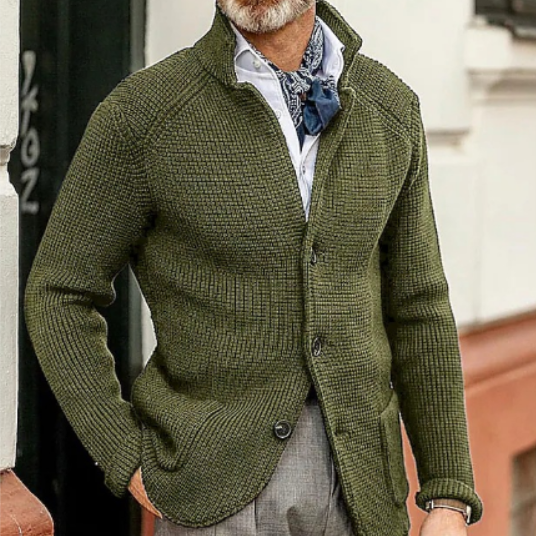 Lancelot | Elegant Warm Knit Cardigan