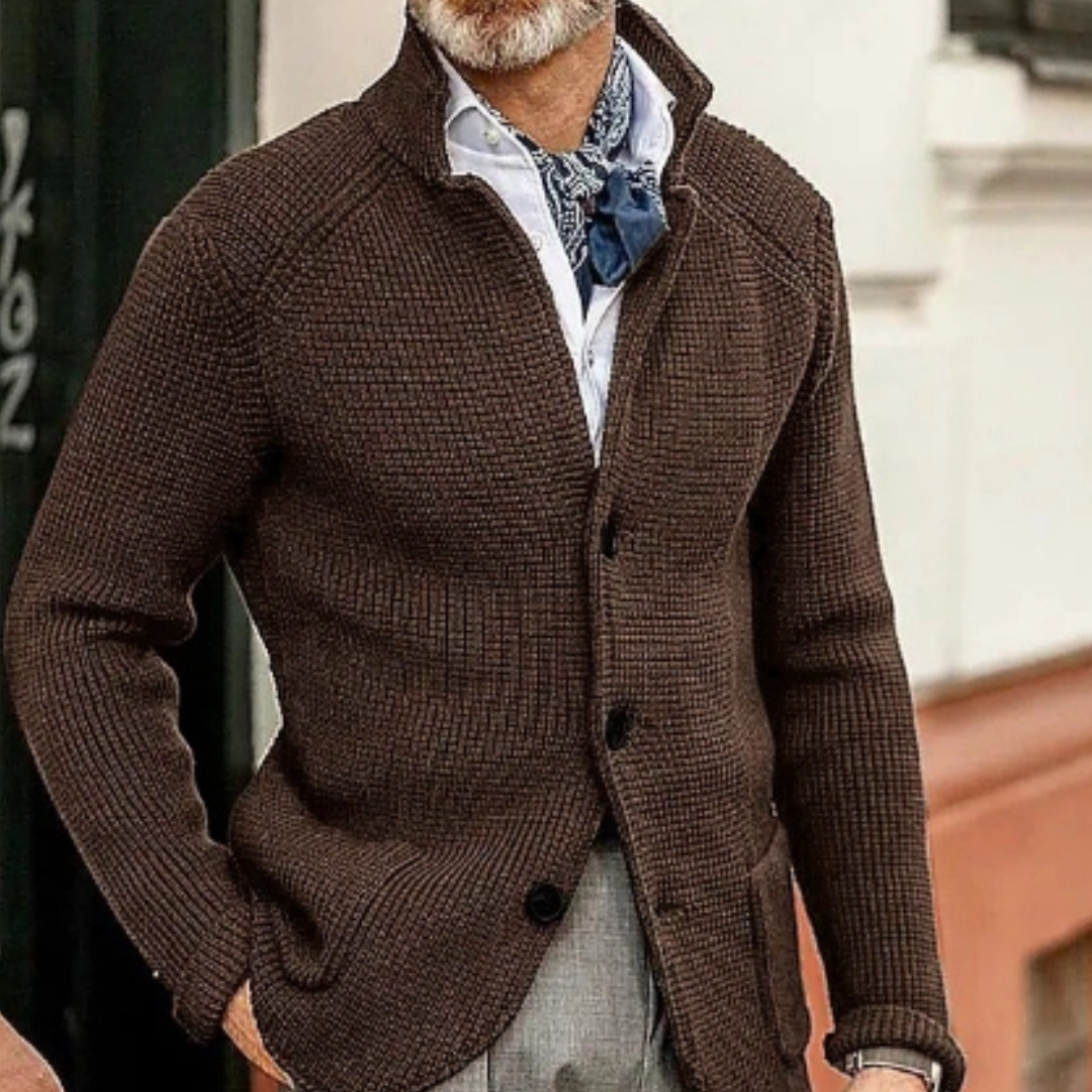 Lancelot | Elegant Warm Knit Cardigan