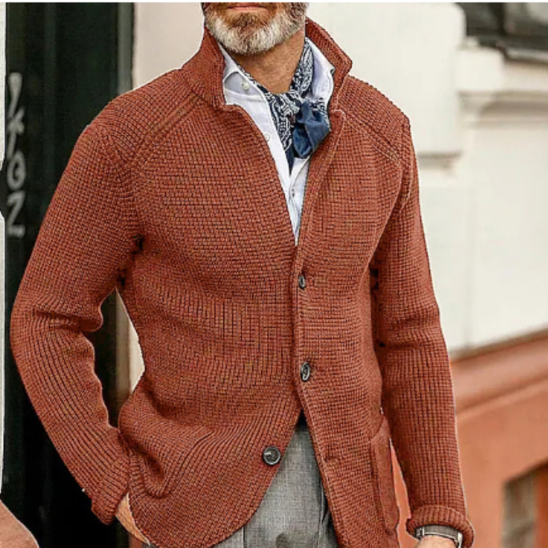 Lancelot | Elegant Warm Knit Cardigan