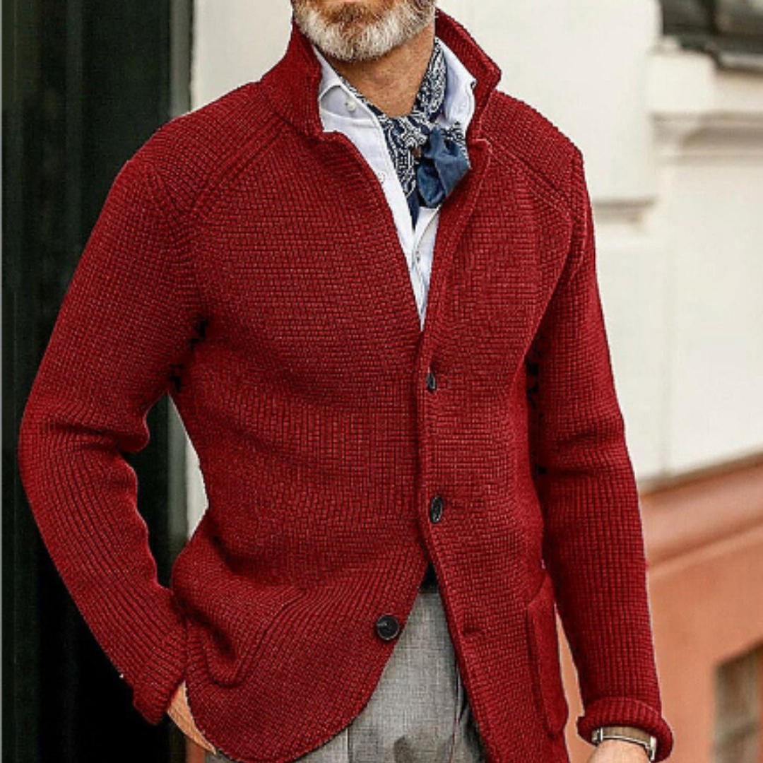 Lancelot | Elegant Warm Knit Cardigan