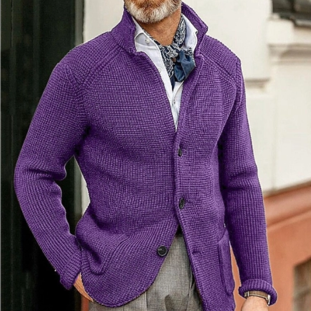 Lancelot | Elegant Warm Knit Cardigan