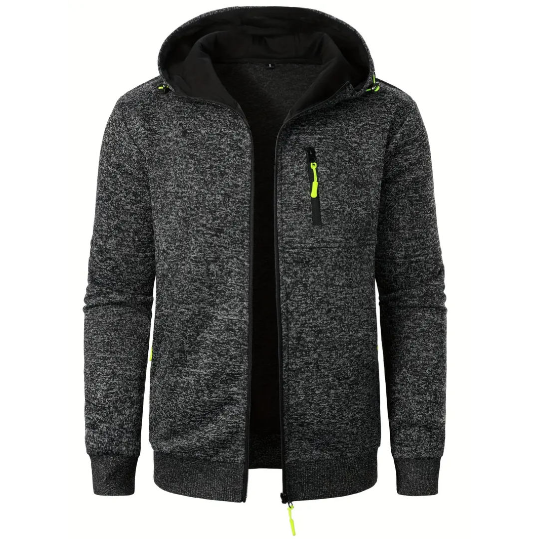 Axel | Hooded Zip Jacket