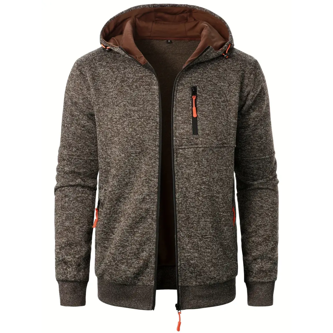 Axel | Hooded Zip Jacket