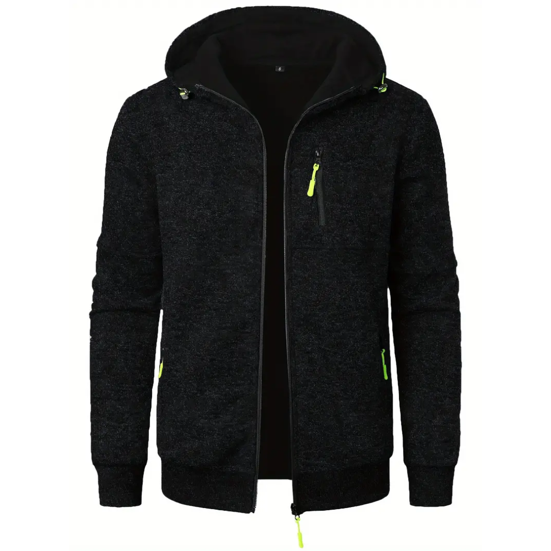 Axel | Hooded Zip Jacket