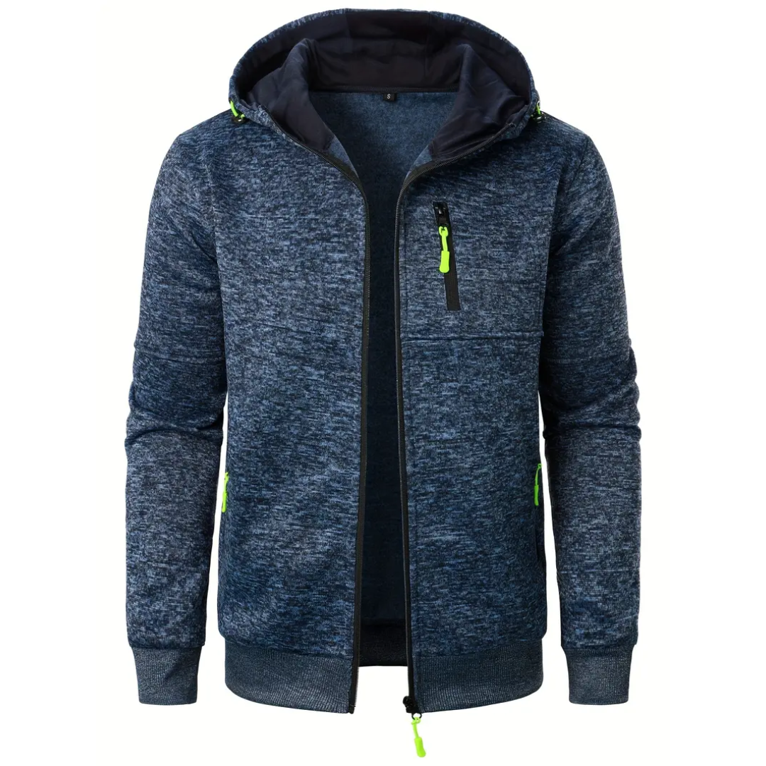 Axel | Hooded Zip Jacket