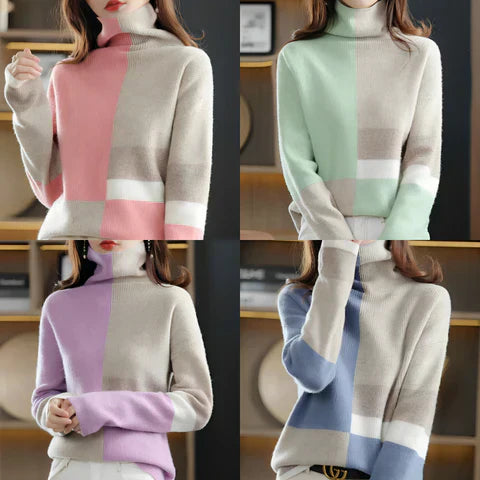 Marin | Women Color Block Sweater