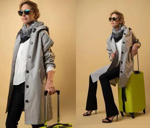 Hermione | Oversized Waterproof Raincoat for Women
