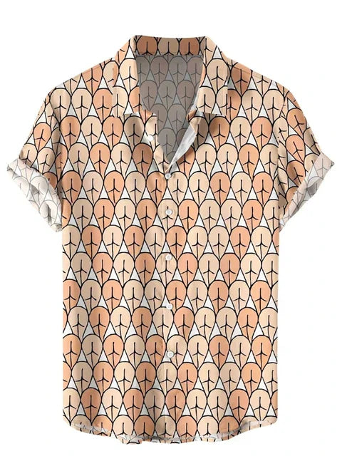 Orin | Lightweight Printed Polo Shirt