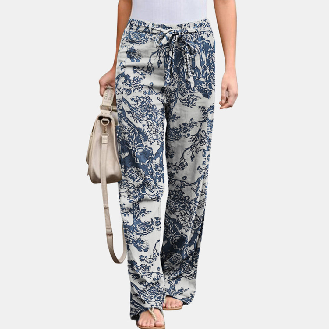 Isla | Floral Leisure Trousers