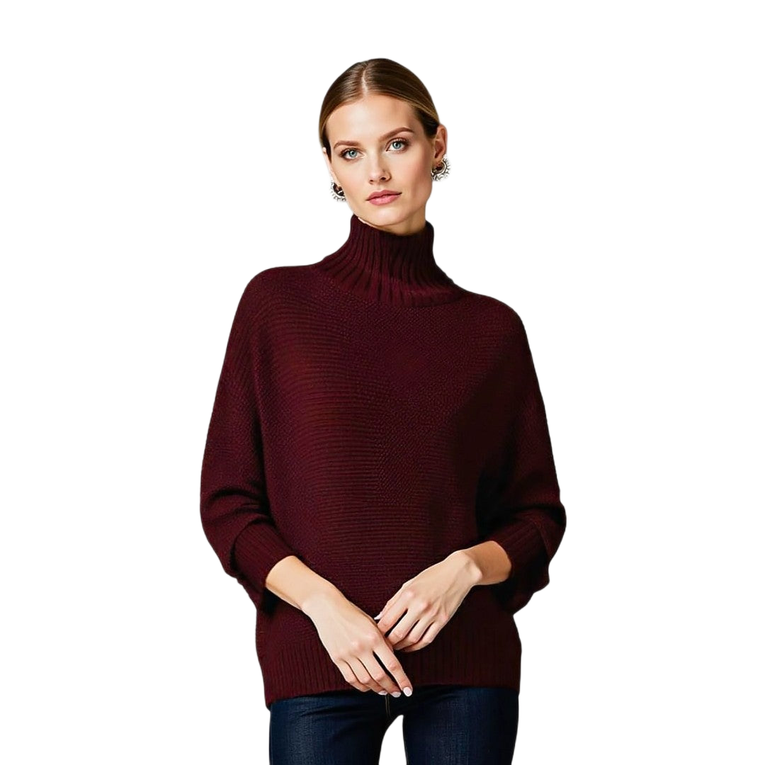 Yasmin | Turtleneck Wool Sweater β Elegant Warmth, Timeless Comfort