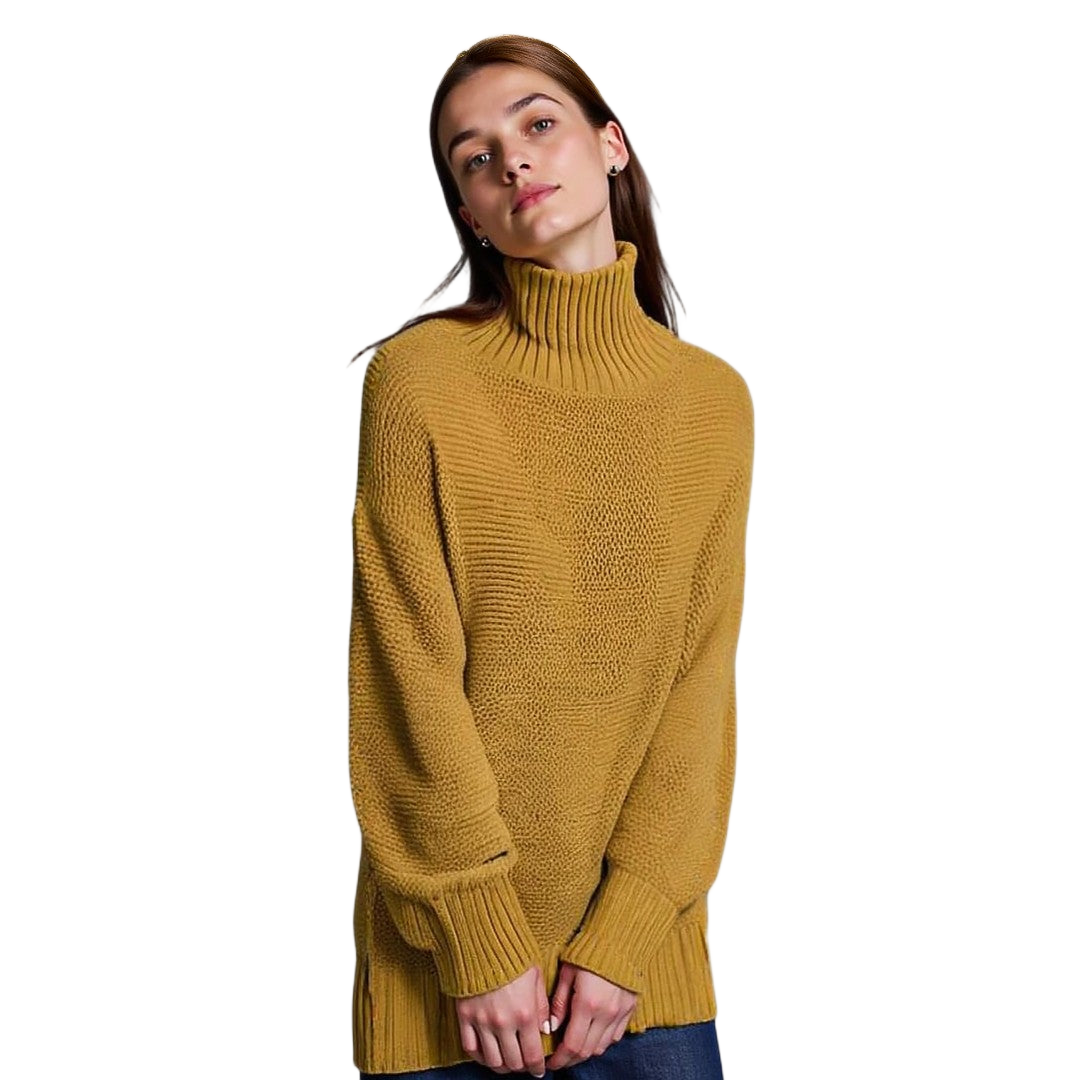 Yasmin | Turtleneck Wool Sweater β Elegant Warmth, Timeless Comfort