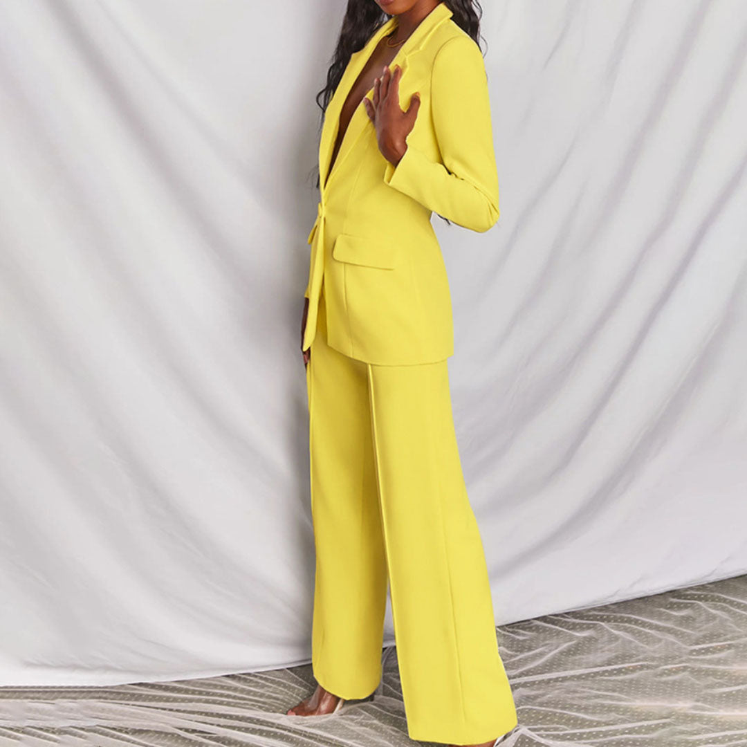 Valentina | Elegant and Sophisticated Women’s Blazer and Trouser Suit Set