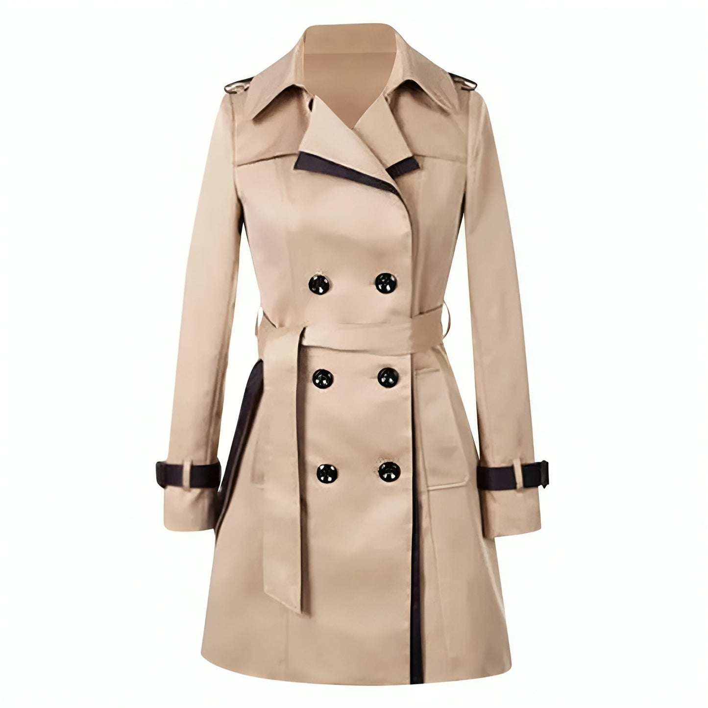Lovely | Waterproof Double Breasted Trech Coat Jacket