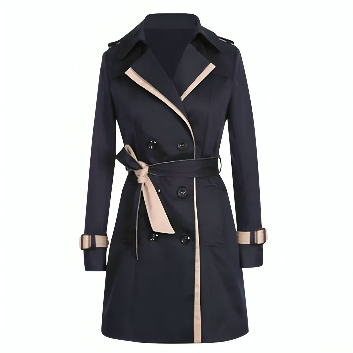 Lovely | Waterproof Double Breasted Trech Coat Jacket