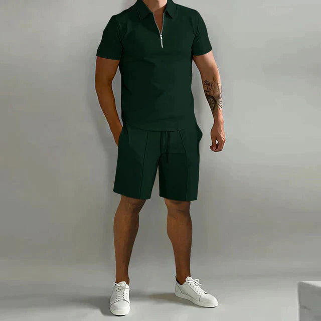 Rylan | Classic Polo and Shorts Outfit Set