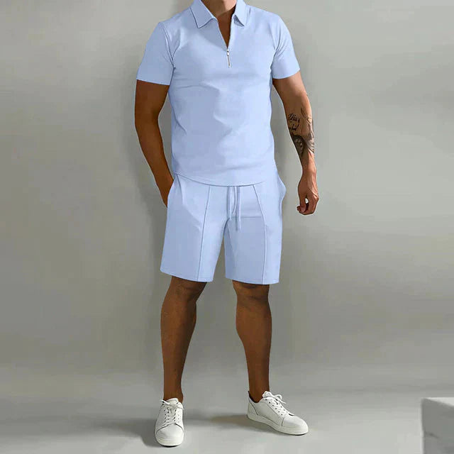 Rylan | Classic Polo and Shorts Outfit Set