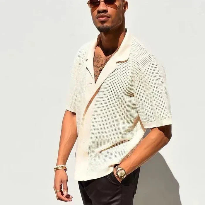 Nicholas | Crochet Beach Shirt