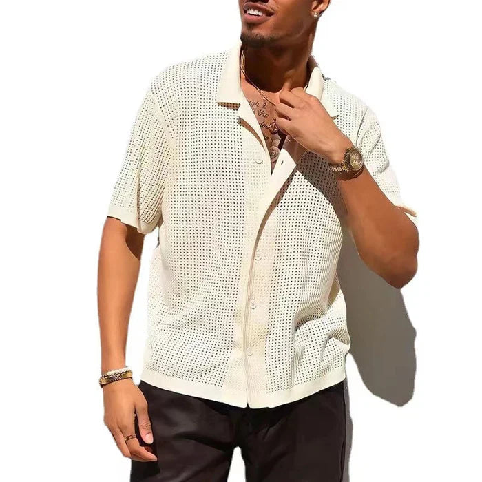 Nicholas | Crochet Beach Shirt