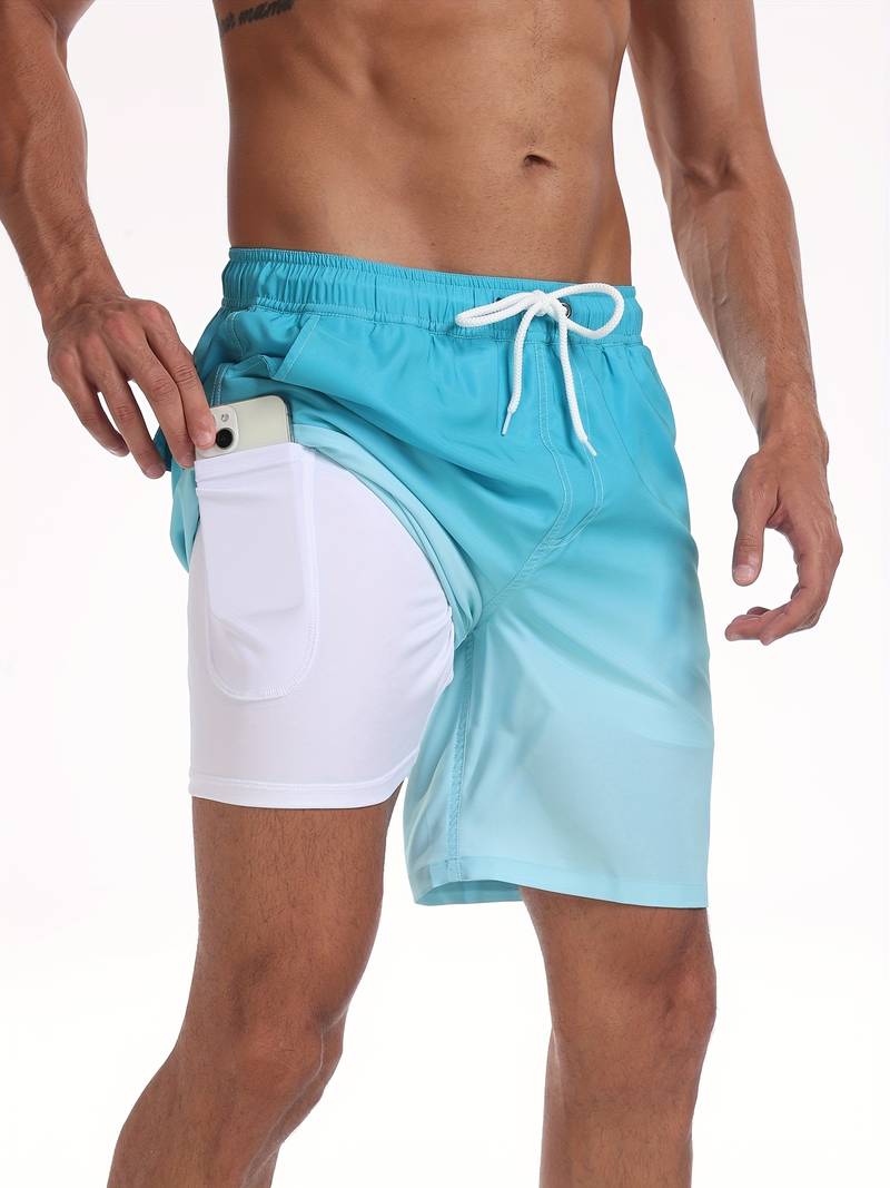 Troy | Printed Beach Shorts