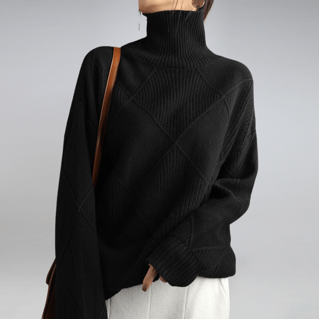 Adelina | Elegant Soft Turtleneck Sweater