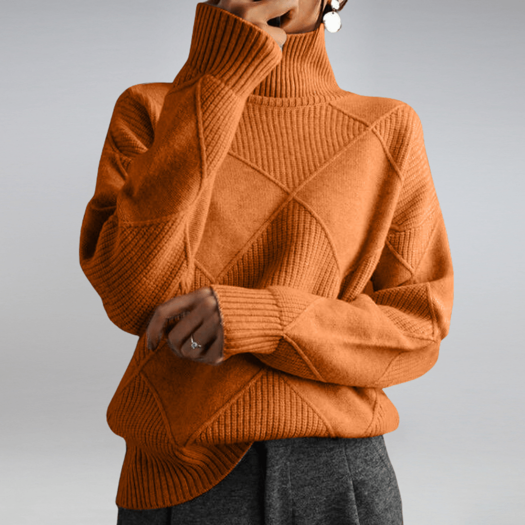 Adelina | Elegant Soft Turtleneck Sweater