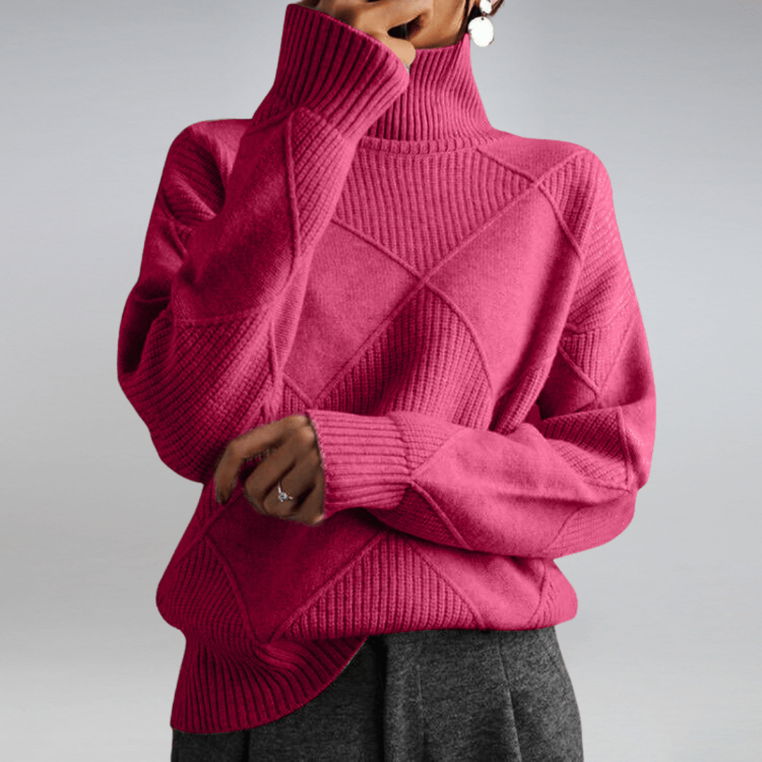 Adelina | Elegant Soft Turtleneck Sweater