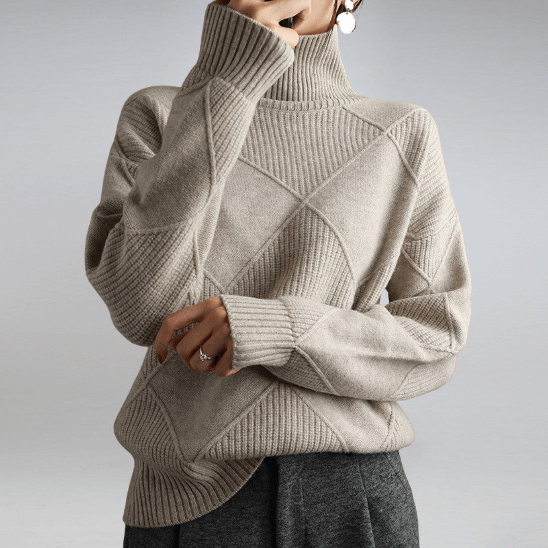 Adelina | Elegant Soft Turtleneck Sweater
