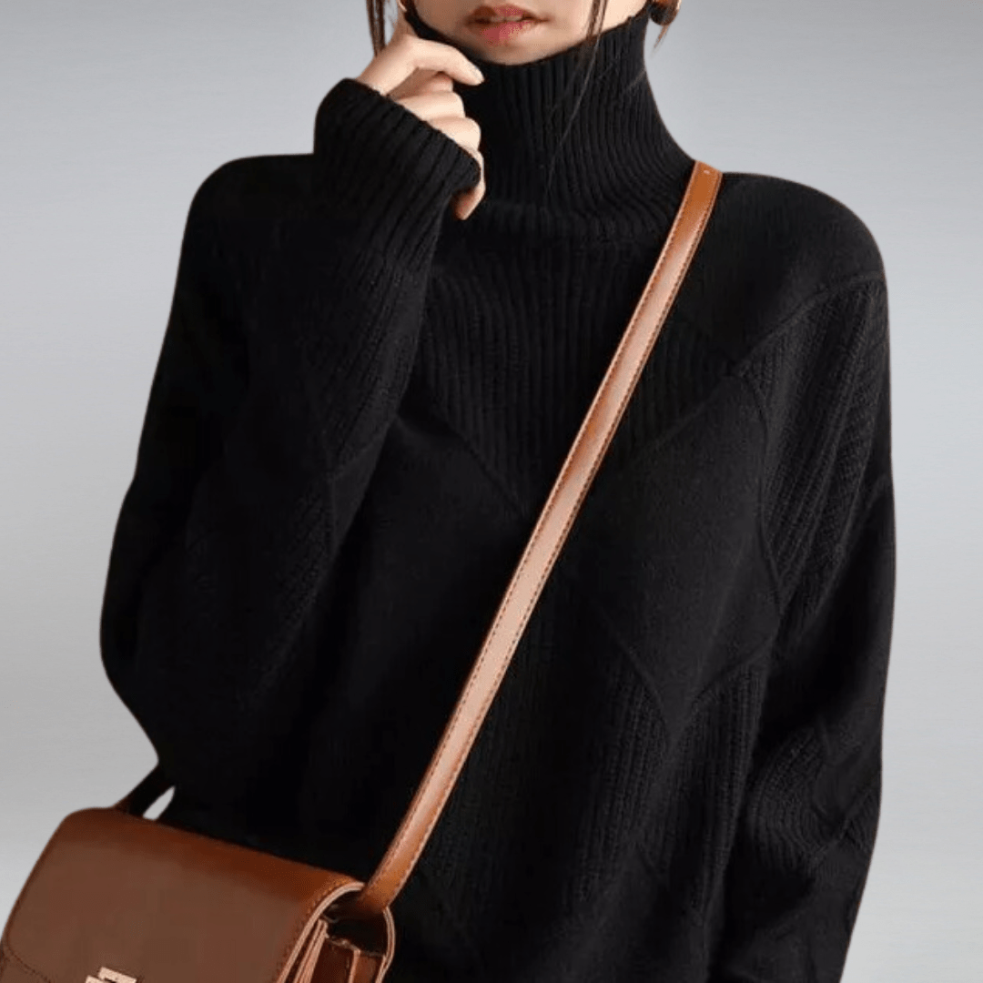 Adelina | Elegant Soft Turtleneck Sweater
