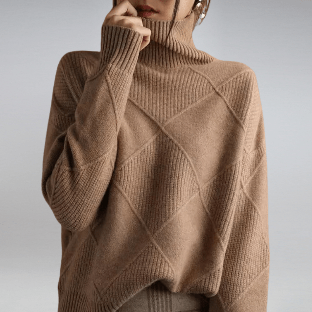 Adelina | Elegant Soft Turtleneck Sweater