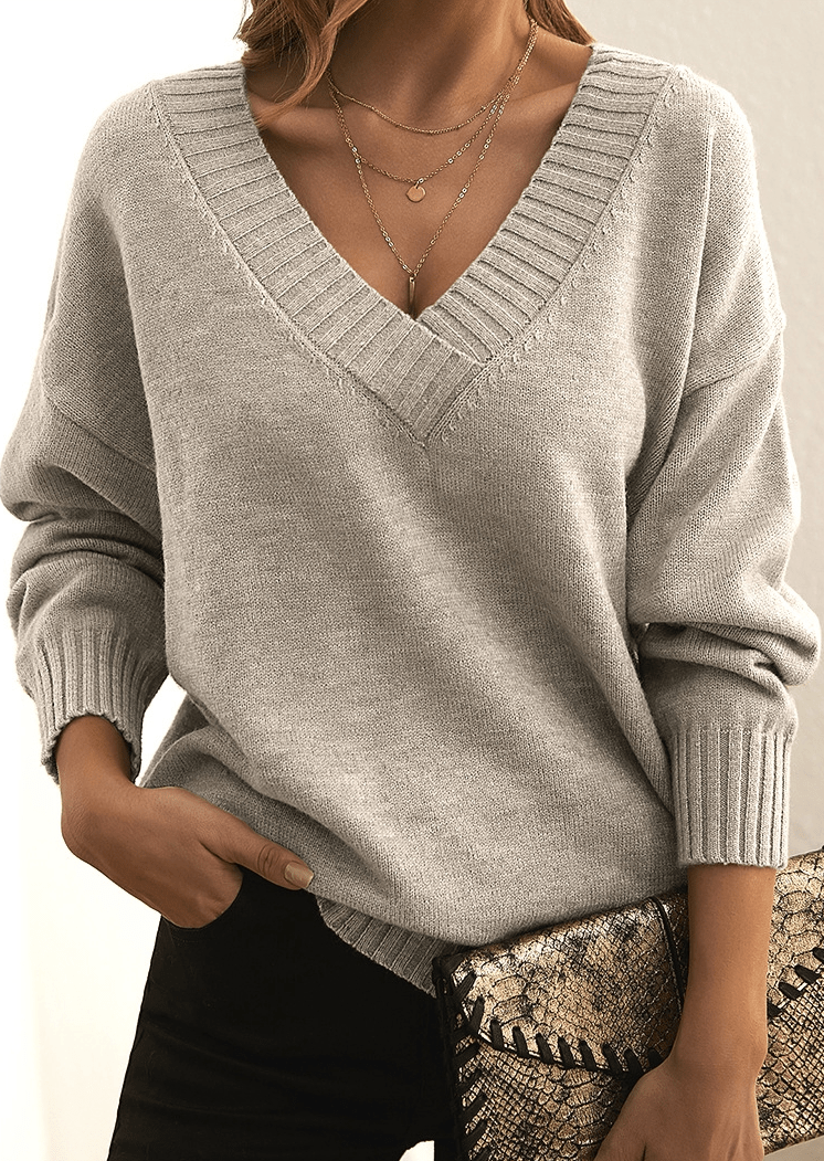 Aileen | Soft and Elegant Knit Sweater for Everyday Comfort