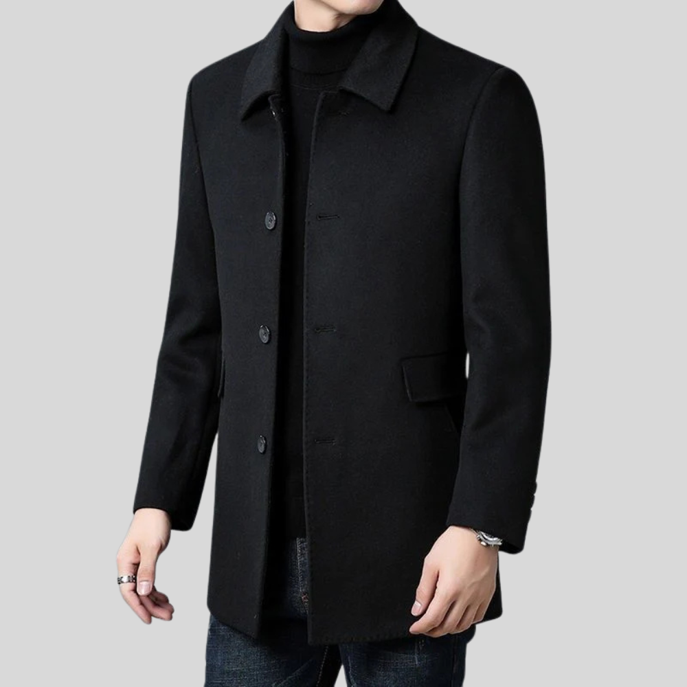 Augustus | Classic Tailored Overcoat for Effortless Sophistication