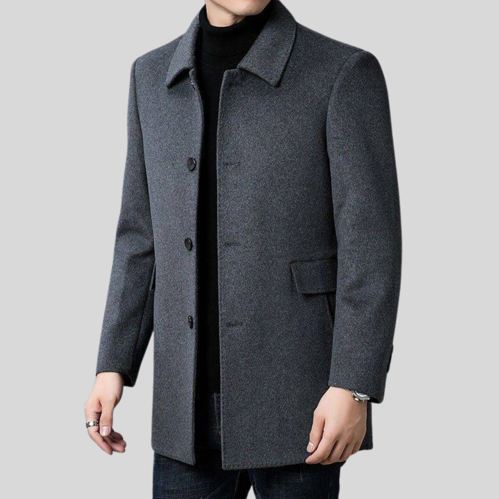 Augustus | Classic Tailored Overcoat for Effortless Sophistication