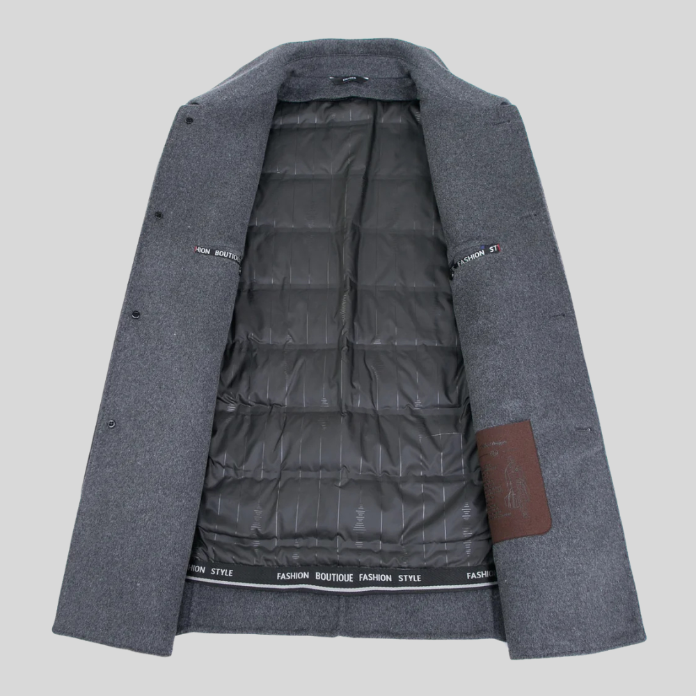 Augustus | Classic Tailored Overcoat for Effortless Sophistication