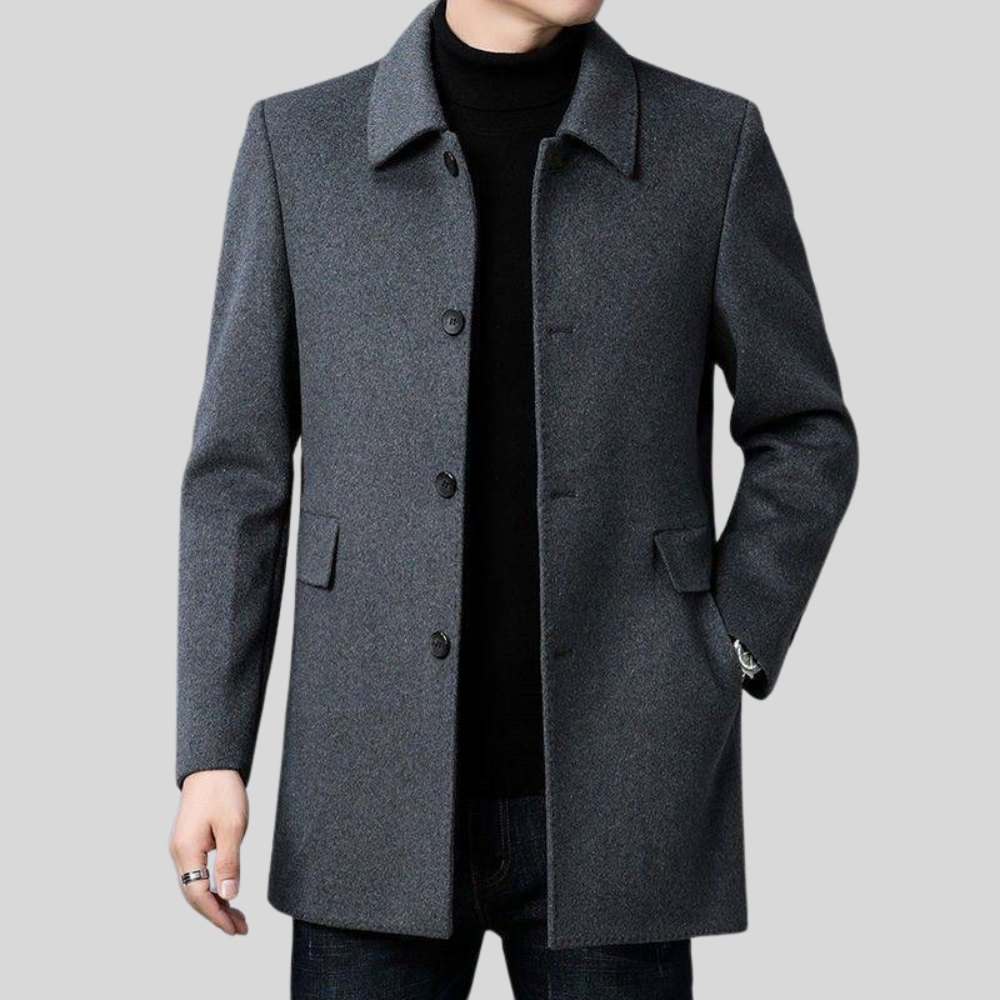 Augustus | Classic Tailored Overcoat for Effortless Sophistication