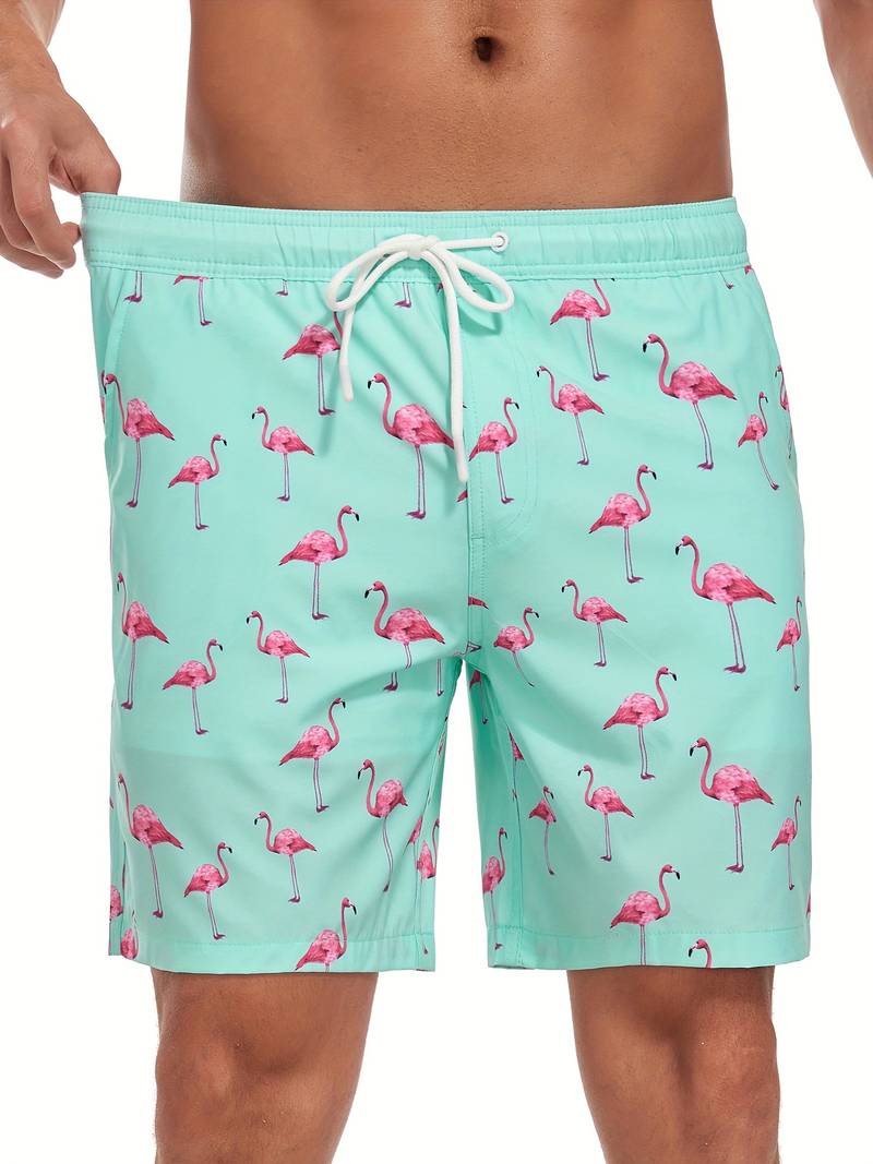 Troy | Printed Beach Shorts