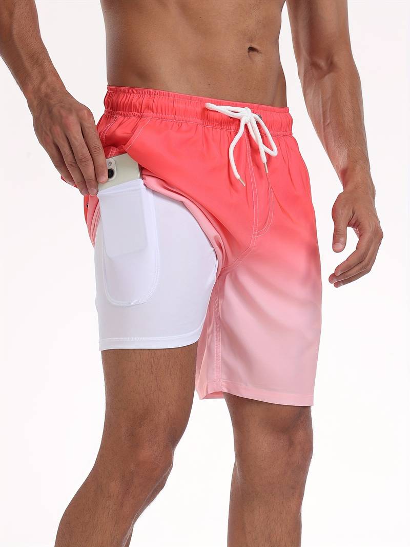 Troy | Printed Beach Shorts