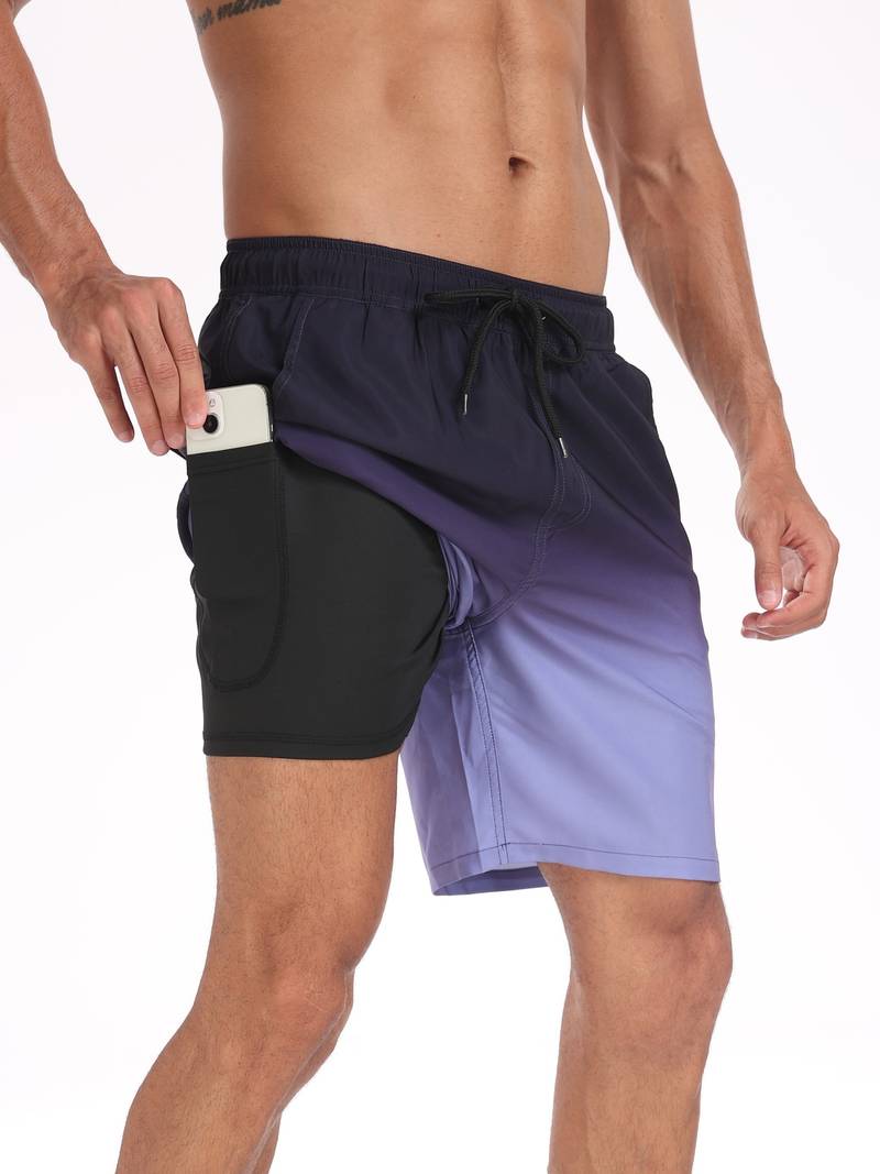 Troy | Printed Beach Shorts