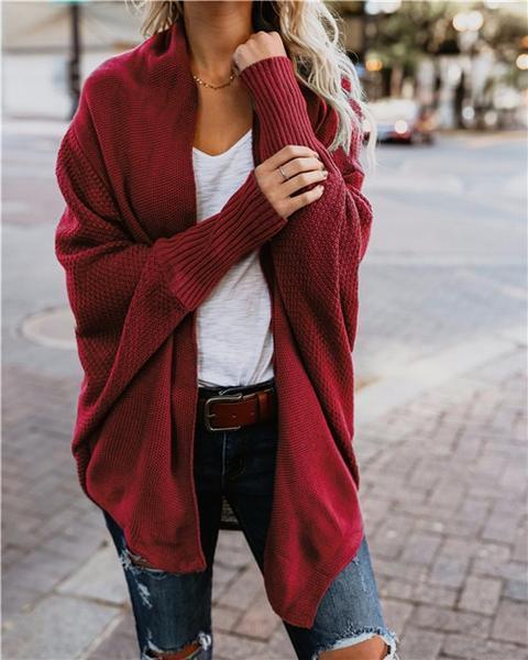 Zoe | Batwing Knit Cardigan